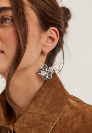 Lunith Earrings Silver-plated