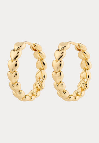 Maeve Hoop Earrings Gold-plate