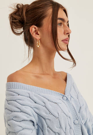 Nova Earrings Gold-plated