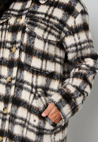 Caron Wool Shirt Jacket