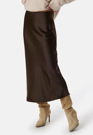 Lena High Waist Midi Skirt