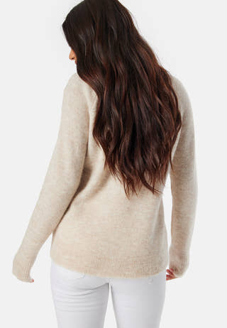 Slflulu LS Knit O-Neck