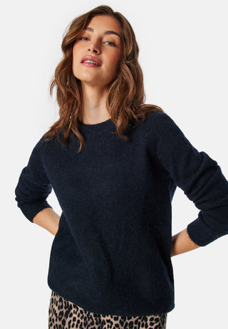 Slflulu LS Knit O-Neck