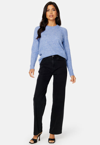 Slflulu LS Knit O-Neck