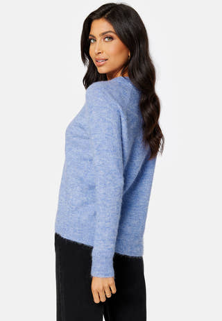 Slflulu LS Knit O-Neck