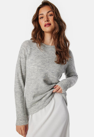 Slflulu LS Knit O-Neck