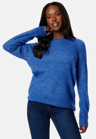 Slflulu LS Knit O-Neck