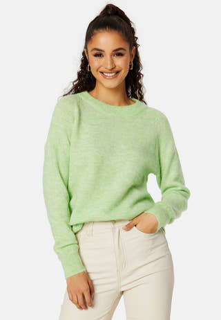 Slflulu LS Knit O-Neck