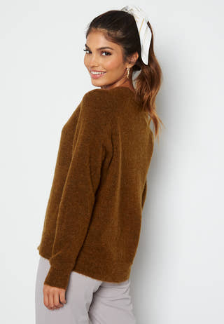 Slflulu LS Knit O-Neck