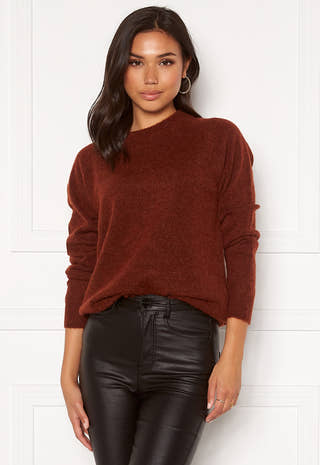 Slflulu LS Knit O-Neck