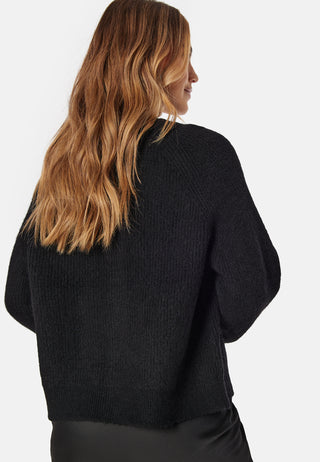 Slflulu LS knit short cardigan