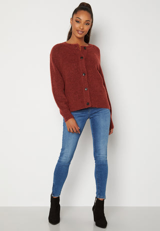 Slflulu LS knit short cardigan