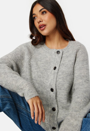 Slflulu LS knit short cardigan