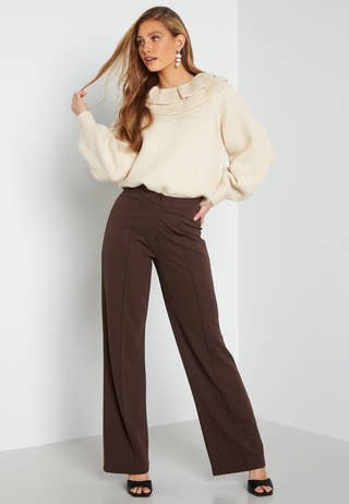 Rosalie LS Collar Knit