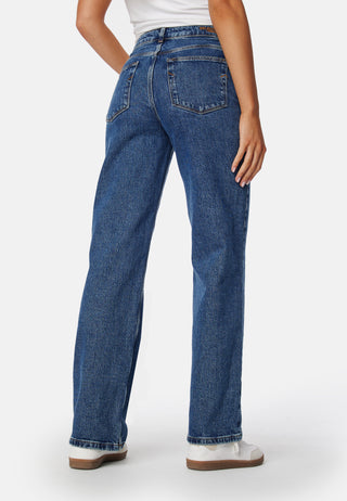 Slfalice Hw Wide Long Wing Blu Jean