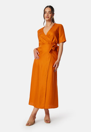 Slfallesandra Ankle Wrap Dress