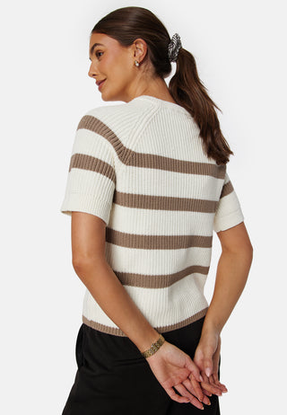 Slfbloomie SS Knit O-Neck