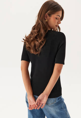 Slfelinna New Ss Knit Top Noos