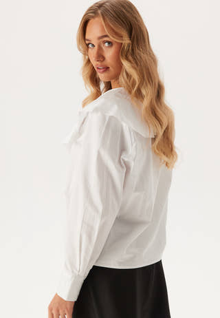 Slfisobel Ls Ruffled Shirt