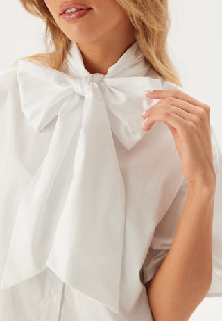 Slfjuno 3/4 Bow Shirt