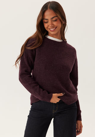 Slflulu LS Knit O-Neck
