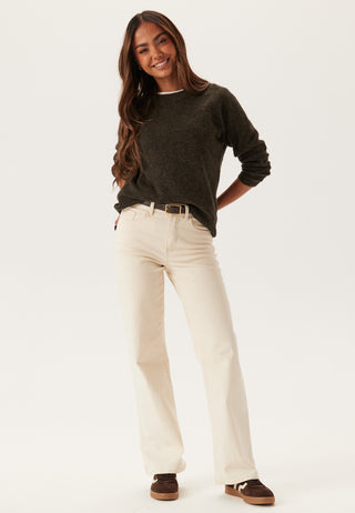 Slflulu LS Knit O-Neck