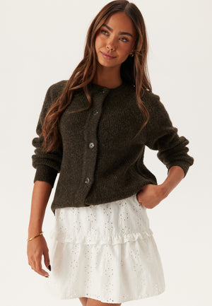 Slflulu Ls Knit Short Cardigan