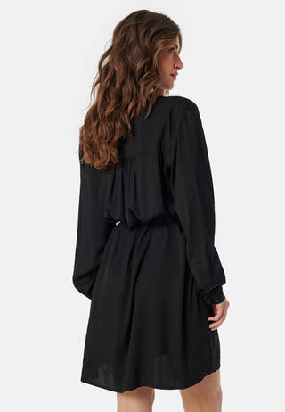 Slfmaddi Ls V-neck Short Dress