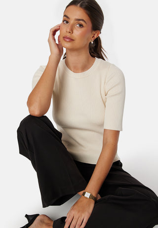 Slfmala 2/4 Knit O-Neck