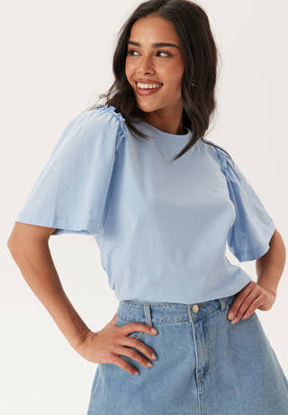 Slfpenelope 2/4 RUFFLE TEE NOO