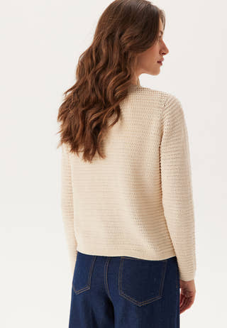 Slfvinna Ls Structure Knit Car