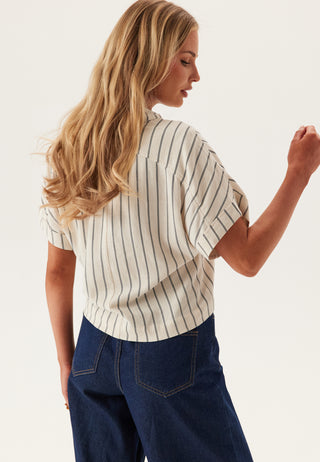 Slfviva Ss Striped Cropped Sun