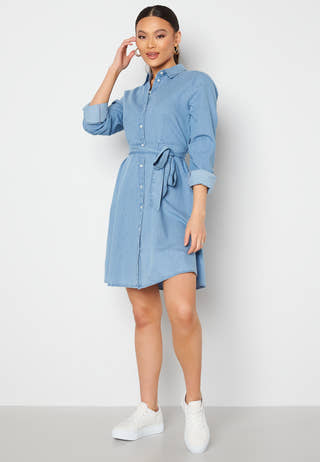 Tammy LS Short Shirt Dress