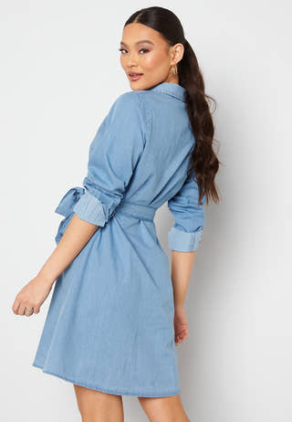 Tammy LS Short Shirt Dress