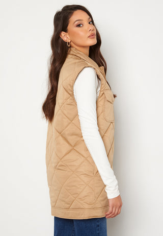 Tinna Long Quilted Vest