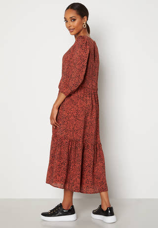 Viole 3/4 Midi Dress