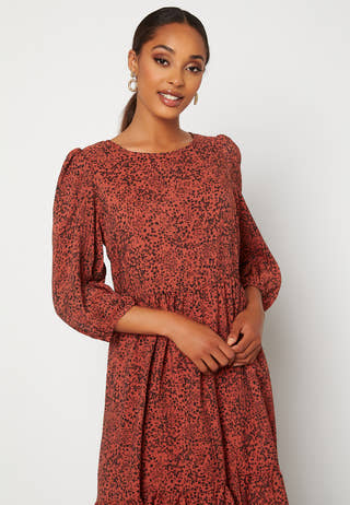 Viole 3/4 Midi Dress