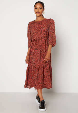 Viole 3/4 Midi Dress