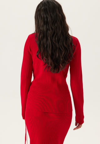 Slfcarly Ls Knit Cardigan