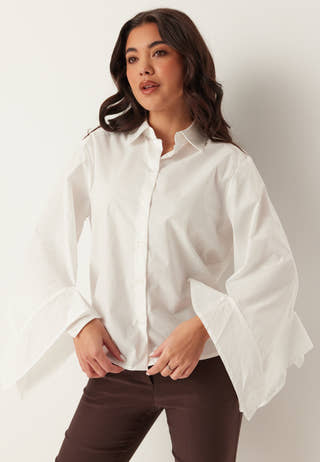 Slfdelia Relaxed Flounce Shirt