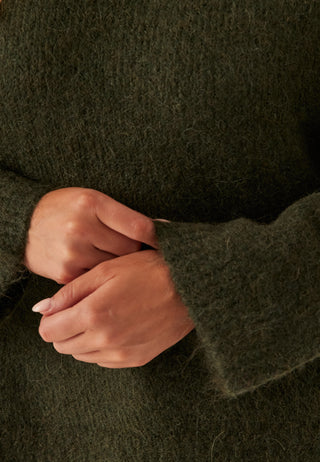 Slfgabriella Ls Knit New O-nec