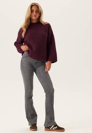 Slfgabriella Ls Knit New O-nec