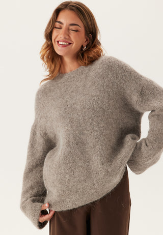 Slfgabriella Ls Knit New O-nec