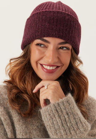 Slflulu Wool Blend Knit Beanie