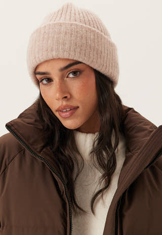 Slflulu Wool Blend Knit Beanie