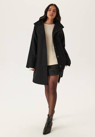 Slfvinni Wool Blend Coat