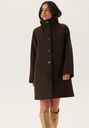 Slfvinni Wool Blend Coat