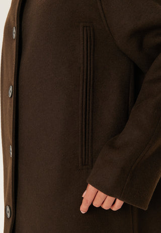 Slfvinni Wool Blend Coat