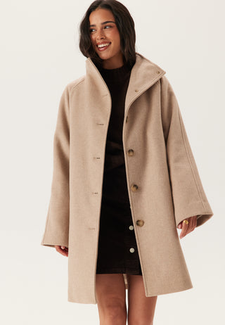 Slfvinni Wool Blend Coat