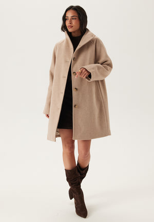 Slfvinni Wool Blend Coat